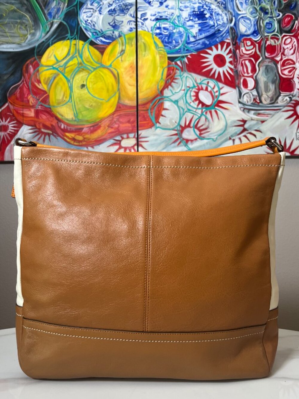 Coach Park Glove Tanned Leather Convertible Shoulder Crossbody 124369 EUC - Picture 4 of 16